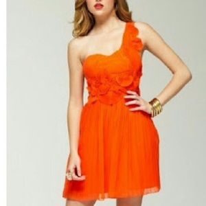 Bebe One Shoulder Dress